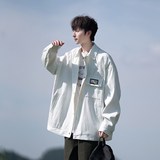 相机秋季新款学生日系夹克港风棒球服潮牌外套男款2895P65控98，男装夹克，电商A034
