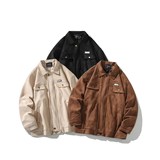 大码休闲外套茄克日系潮男百搭青年夹克可二开888P78控118，男装夹克，电商A034