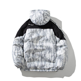 港风新款大码连帽棉衣潮男休闲加厚棉服潮牌外套6678P118控168，男装棉衣，电商A034