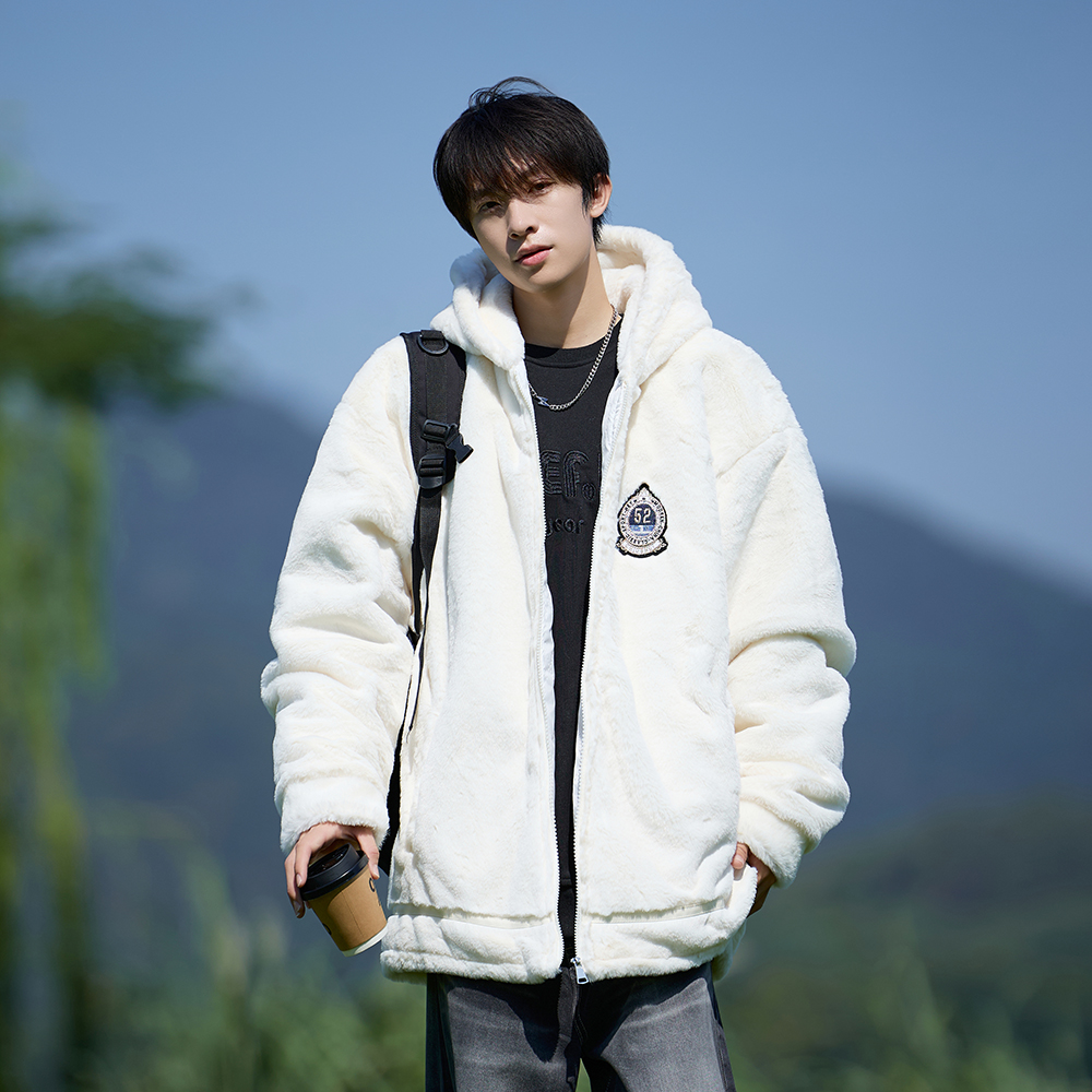 相机外景大码外套连帽加棉棉服潮男加厚大雕棉衣6673P118控168，男装棉衣，电商A034