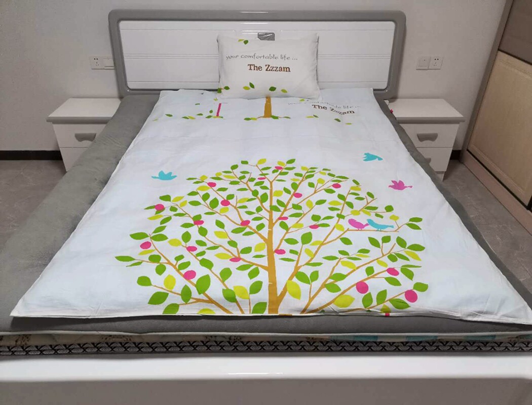 PLAZA纯棉印花被套二件套单人套件床罩床盖外贸床上用品150x200cm