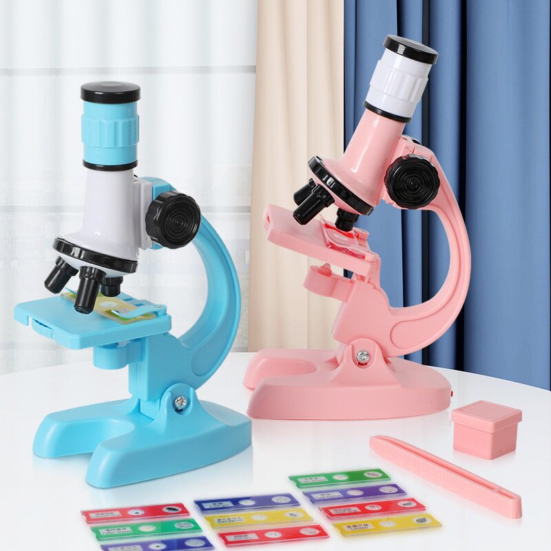 高清1200倍显微镜玩具套装小学生物科学实验便携儿童益智科教礼物