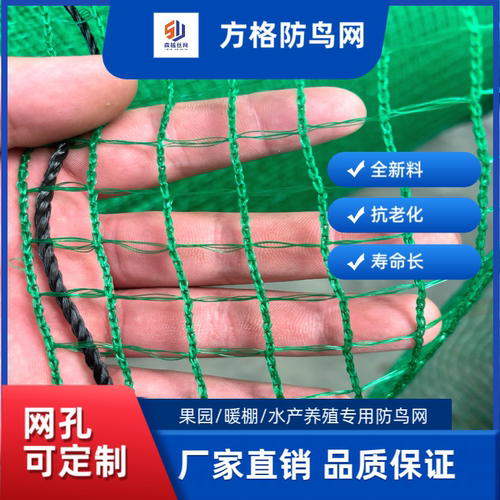 蔬菜棚大棚放风口防鸟用网