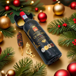 法国进口红酒卡图磨坊COROES干红葡萄酒原瓶 正品保障黑钻版高端