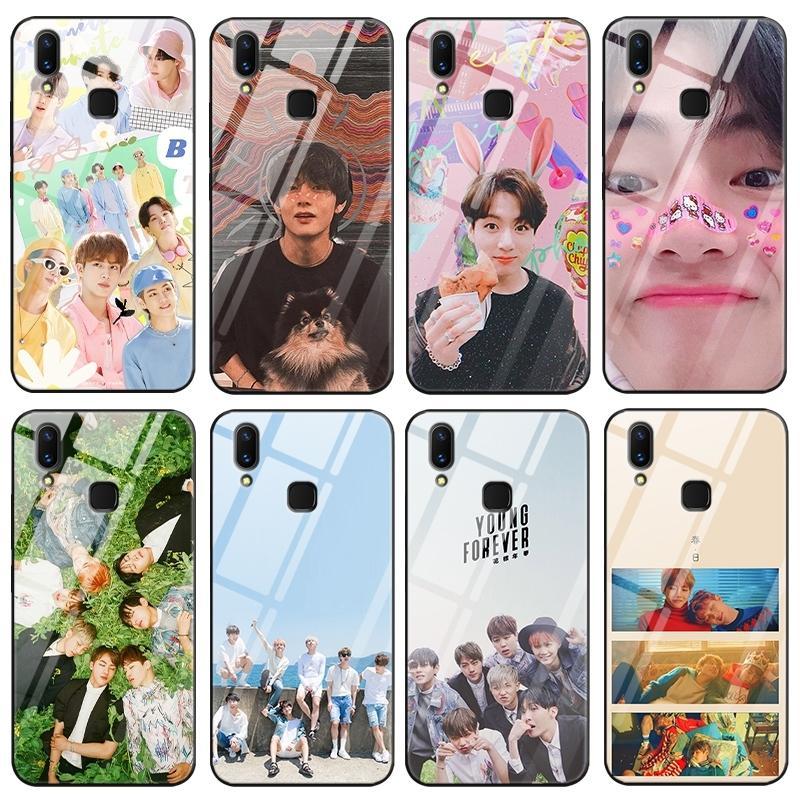 BTS防弹少年团手机壳适用vivoy5s/x21a/1ia金泰亨z5x/z3/s1定制z6