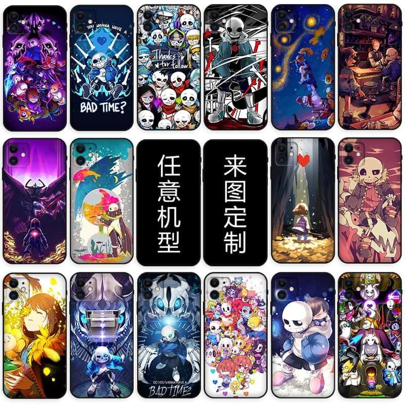 传说之下手机壳适用苹果14苹果12/13/pro游戏iPhone11/12/ProMaxs