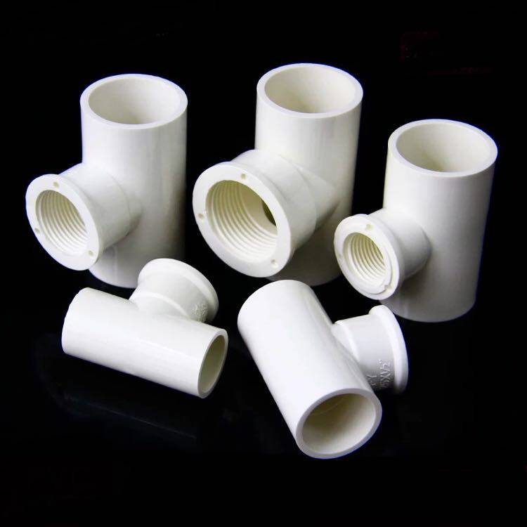 UPVC给水管接头配件内牙三通 内丝内螺纹三通20 25 32mm异径三通