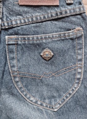 双马J.jaks牛仔裤佳积招积牌8090s年代古着vintage牛仔萝卜裤女款