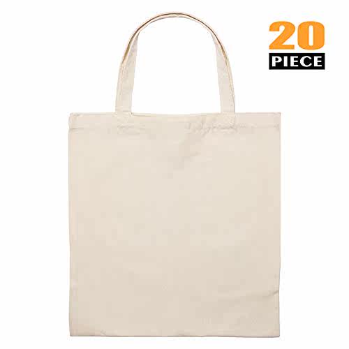bigfasbag canvas tote bag cotton grocery pack reusab
