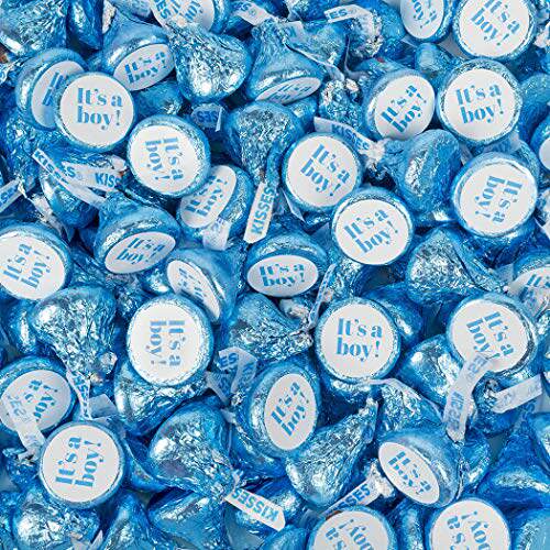 boy baby shower candy 2lbs its a boy blue hersheys