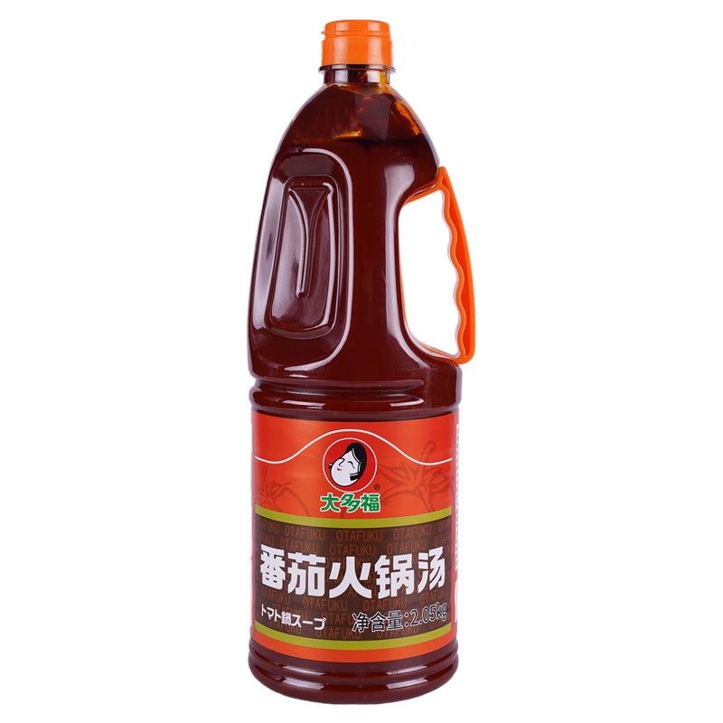 大多福番茄火锅汤2.05kg番茄乌冬面火锅底料拉面汤底番茄调味料