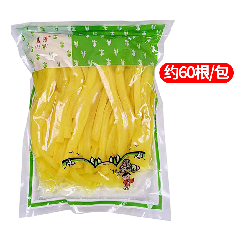 盐渍黄萝卜条寿司材料日式大根