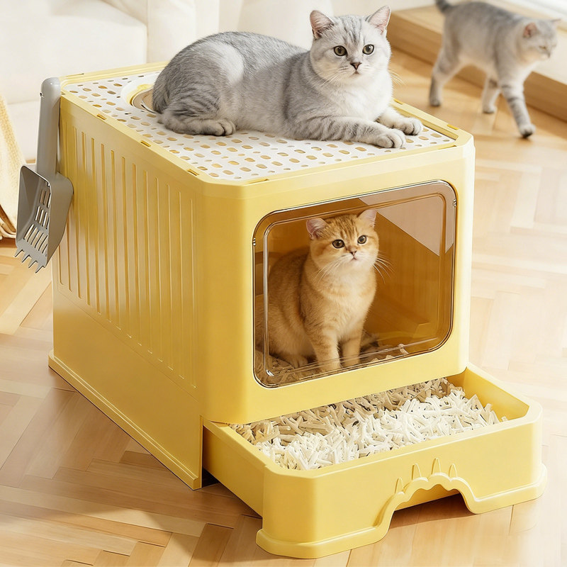 猫砂盆超大号防外溅全封闭式防臭宠物厕所防外溅幼猫专用盆特大号,宠物/宠物食品及用品,猫砂盆/猫厕所,淘宝优惠券,粉丝福利购,淘宝优惠卷