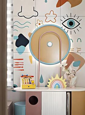 样板间女孩房彩虹收银机玩具