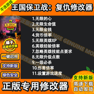 王国保卫战：复仇steam游戏修改器辅助软件联机电脑工具 无游戏