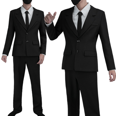 HOLOUNCOSER小欧家电锯万用男款黑西服全职猎人小酷库洛洛cos