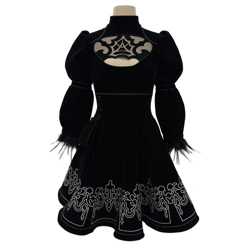 HOLOUNCOSER小欧家尼尔机械纪元COS YoRHa 2B小姐姐寄叶全套