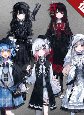 【定金】HOLOUN小欧家魔法少女魔女裁决魔裁橘雪莉希罗cos征集