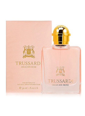 Trussardi杜鲁萨迪楚萨迪雅逸玫瑰女士淡香水30 50 100ml清新持久