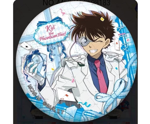 名侦探柯南30周年徽章系列第二弹怪盗基德赤井透一马口铁自制吧唧