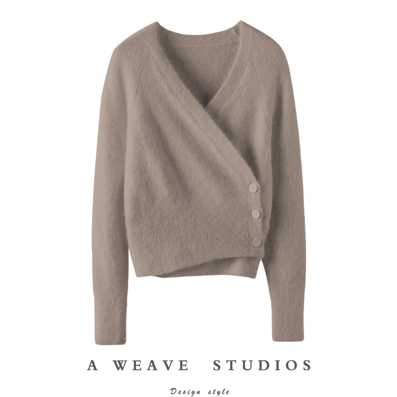 金贝绒高端100%纯山羊绒衫