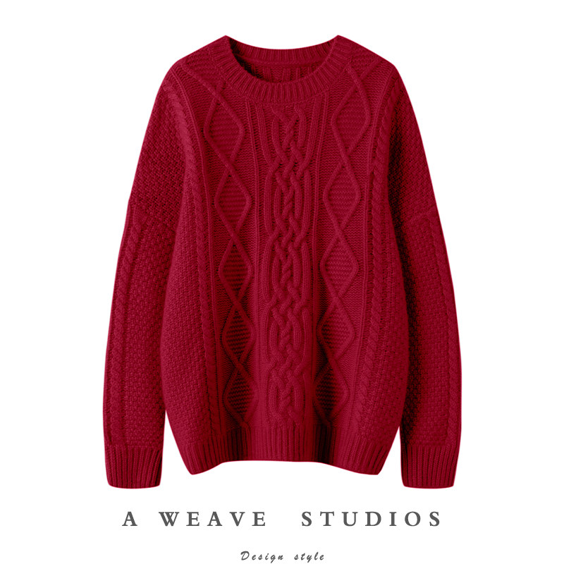 就是好看！设计感小众100%纯山羊绒毛衣女秋冬季新款加厚慵懒风,女装/女士精品,羊绒衫,淘宝优惠券,粉丝福利购,淘宝优惠卷