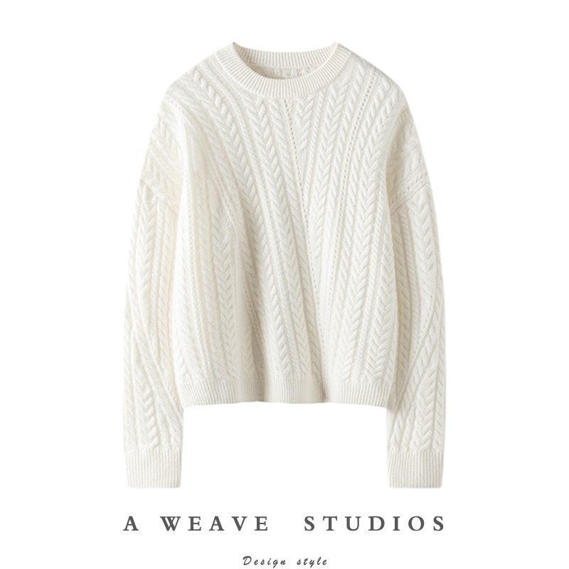 金贝绒高端100%纯山羊绒衫