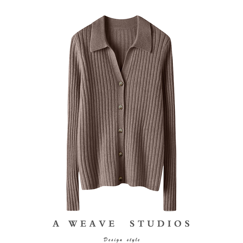 金贝绒高端100%纯山羊绒衫