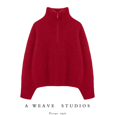 金贝绒高端100%纯山羊绒衫