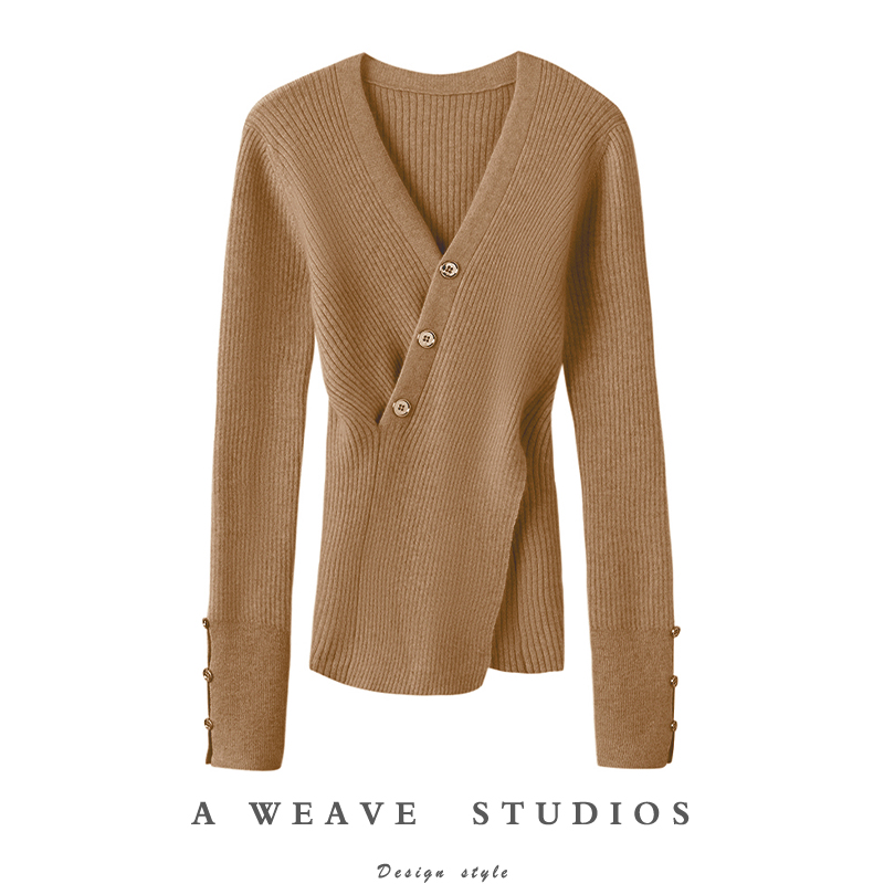 金贝绒高端100%纯山羊绒衫