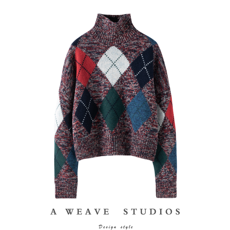 金贝绒高端100%纯山羊绒衫