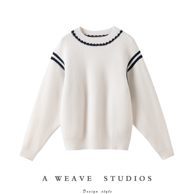 金贝绒高端100%纯山羊绒衫