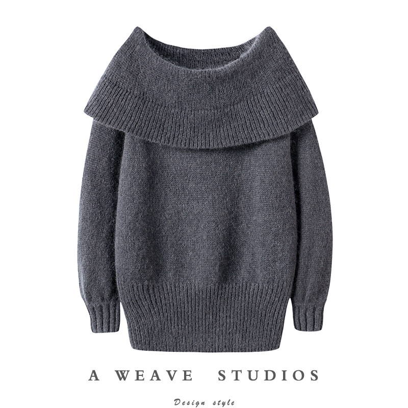 金贝绒高端100%纯山羊绒衫