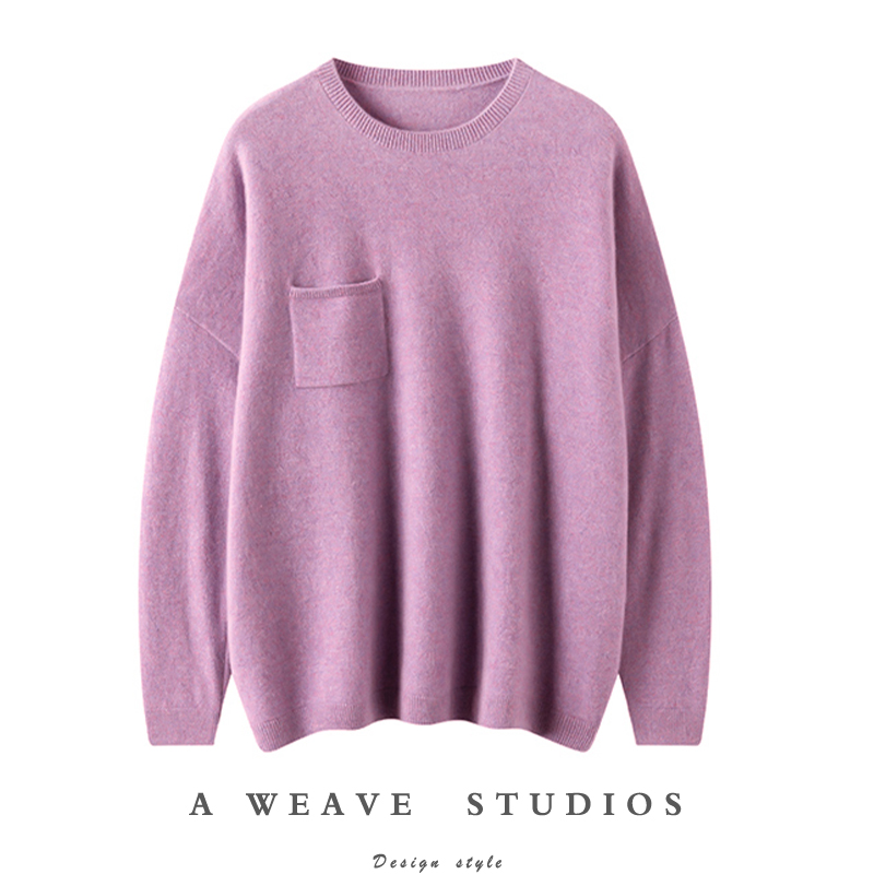 金贝绒高端100%纯山羊绒衫