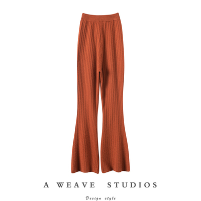 金贝绒高端100%纯山羊绒裤