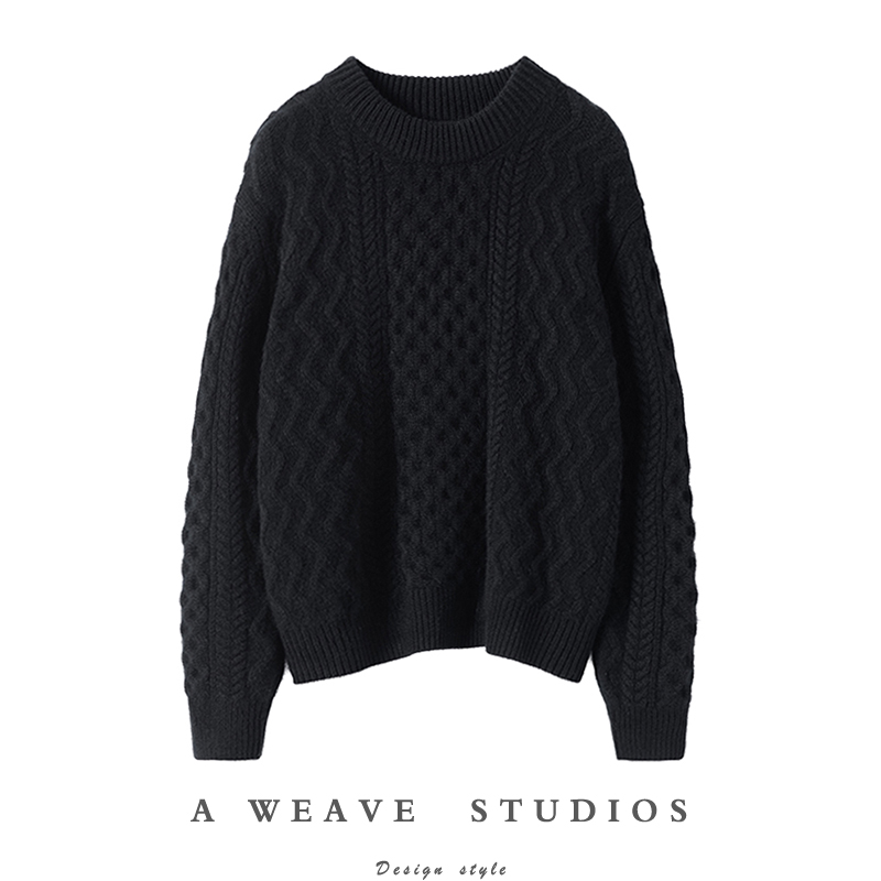 金贝绒高端100%纯山羊绒衫