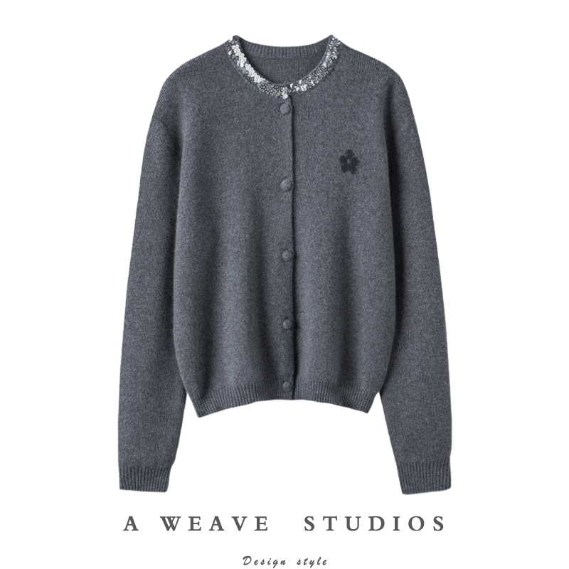 金贝绒高端100%纯山羊绒衫