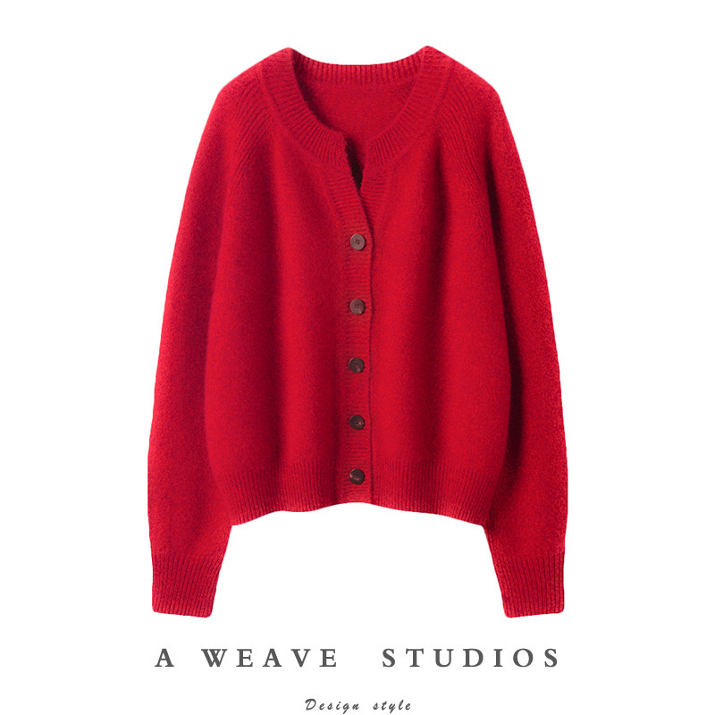 把气质放大数倍！加厚羊绒开衫女纯羊绒毛衣针织开衫外套秋冬,女装/女士精品,羊绒衫,淘宝优惠券,粉丝福利购,淘宝优惠卷