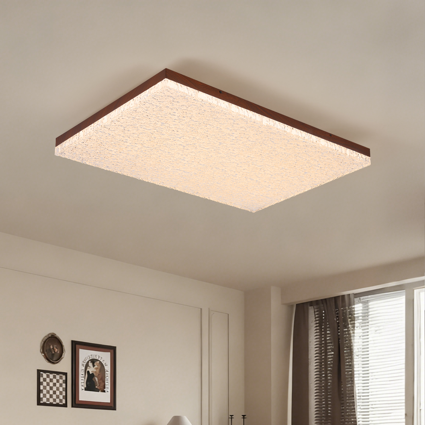 2025新款中古风客厅吸顶灯