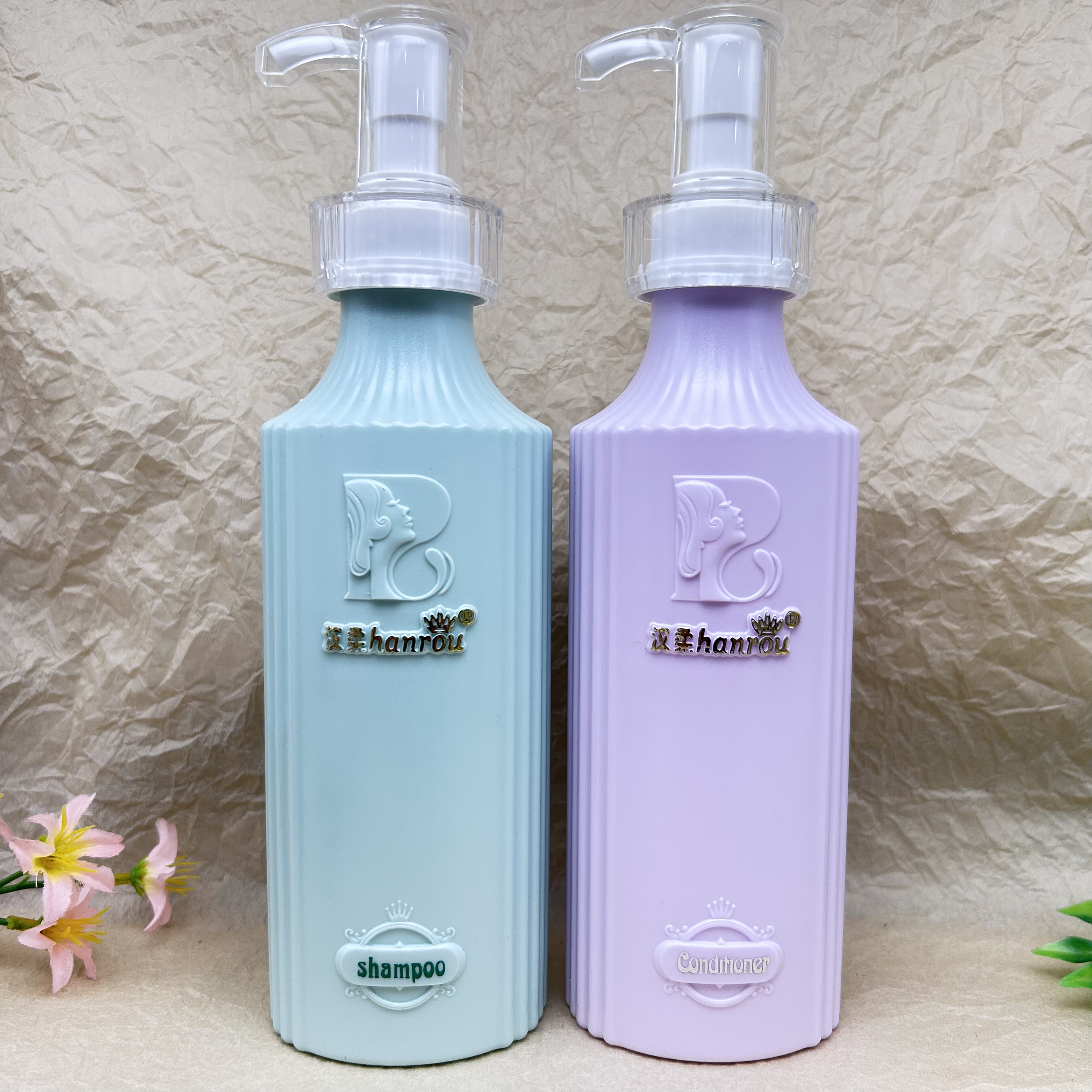 汉柔栀子花洗护套装洗发水护发素烫染干枯受损修复清爽香氛正品