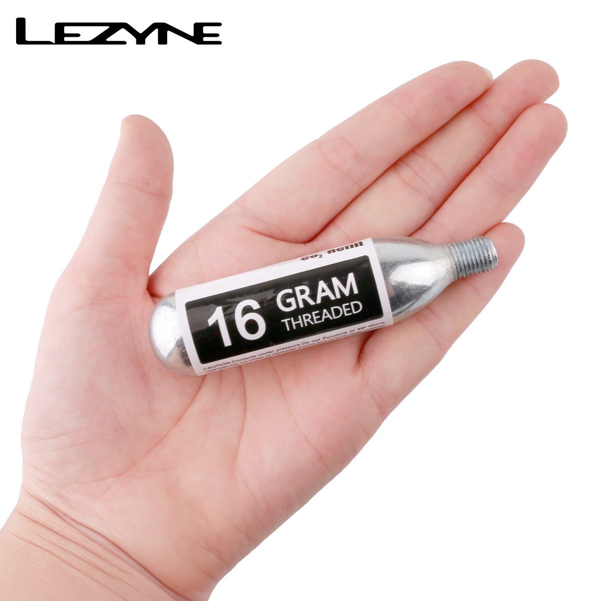 精品LEZYNE雷音二氧化碳公路山地自行车美法嘴CO2充气瓶 补胎工具