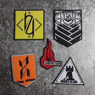 东方少女前线104格里芬臂章军迷士气章背包贴个性徽章刺绣魔术贴