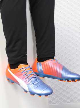 Puma/彪马正品新款evoPOWER男子比赛训练人草AG短钉足球鞋 103533