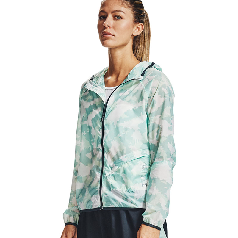 安德玛正品ua外套女装春季运动服健身跑步夹克1356225