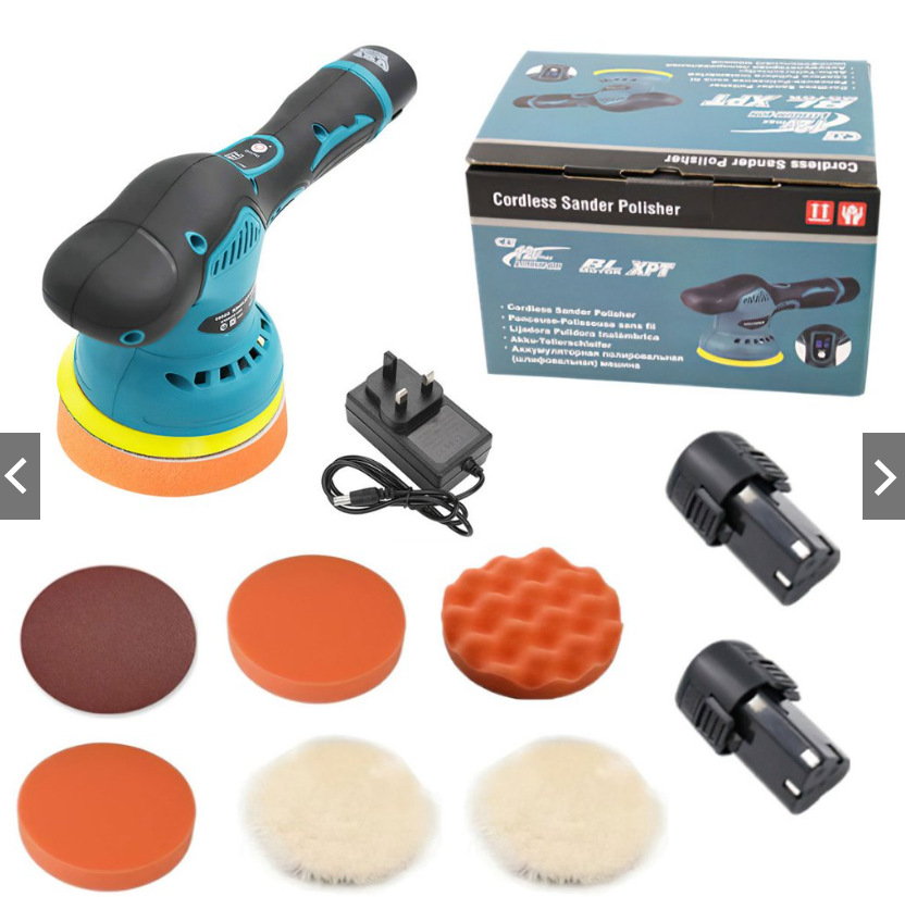 锂电抛光打蜡机划痕打蜡器小型家用充电偏心机无线汽车载抛光