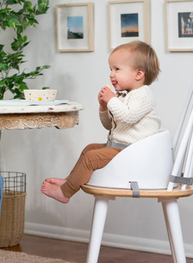 Kids2 ingenuity 易清洁简易座椅 便携易拿适合大宝宝增高椅 餐椅