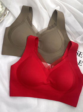 古妃31089 磨毛无痕暖感舒适无钢圈文胸反重力提拉上托聚拢内衣女