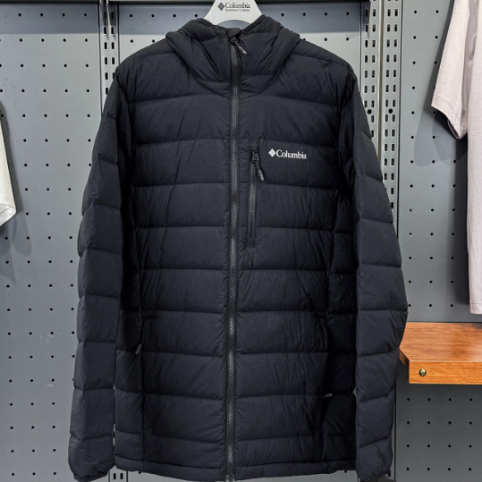 哥伦比亚700蓬拒水羽绒服外套
