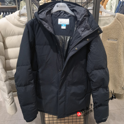 哥伦比亚防水热能保暖连帽羽绒服