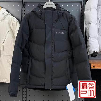 Columbia哥伦比亚2024秋冬男户外金点热能保暖800蓬羽绒服XE2522